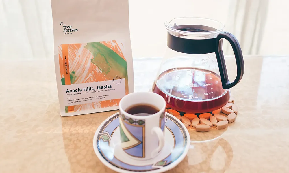 Coffee brewing workshop
